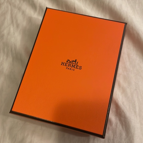 Authentic Hermes Mini H pendant and necklace - Picture 14 of 14